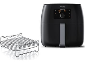 Philips Avance Airfryer XXL HD9651/90 met extra rooster